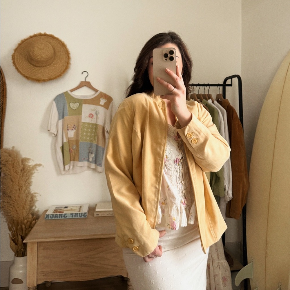 Yellow Women's Jacket